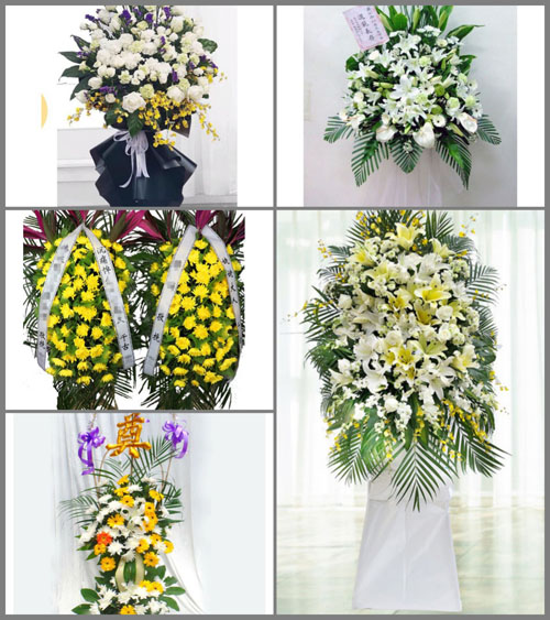 内蒙古通辽市奈曼旗白事花篮预定